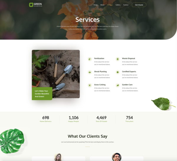 #1 Spectacular Gardening Landscaping Services Theme