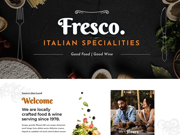 #1 Mouth-Watering Italian Restaurant Business Theme