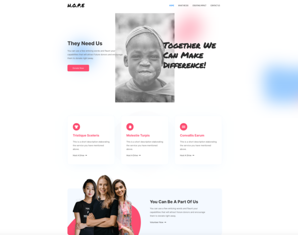 #1 Blessed Charity Pro Business Theme