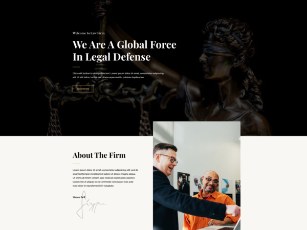 #1 Comprehensive Law Firm Business Theme