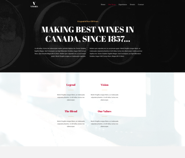 #1 Colorful Winery Business Theme