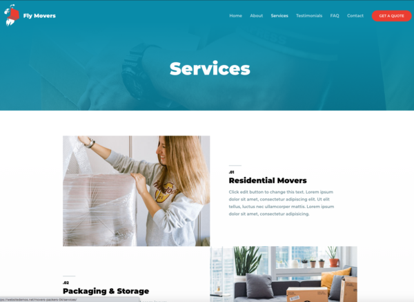 #1 Fly Fast Moving Discount Services Business Theme