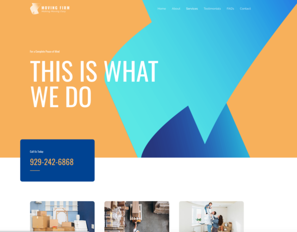 #1 Economical Gentle Fast Moving Services Pro Business Theme