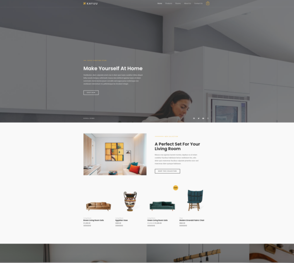 #1 Masterclass Online Furniture Store eCommerce Theme